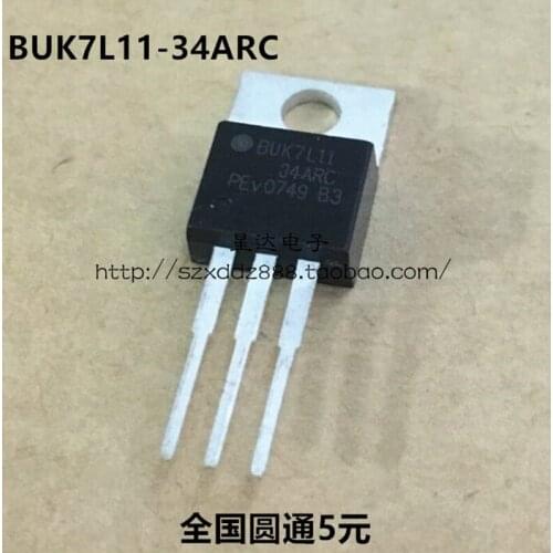 Free shipping 10PCS BUK7L11-34ARC BUK7L11 TO-220