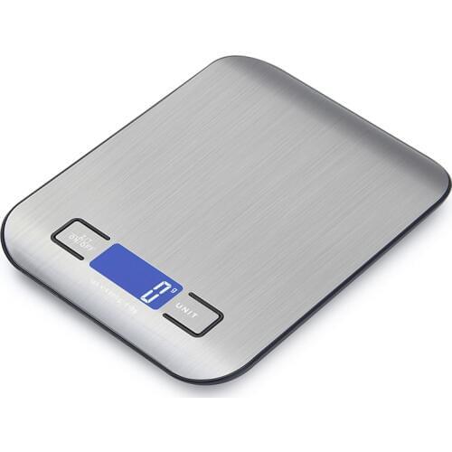 Digital Kitchen Scale 5000g 1g Electronic Postal Food scale for Baking Cooking Measuring tools Tare Function g/lb/oz/kg/ml