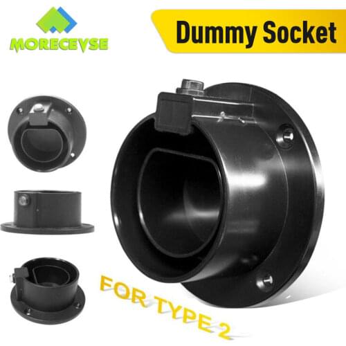 Level 2 EV Charger Cable Holder for Type2 EVSE IEC 62196-2 Connector Plug Dummy Socket