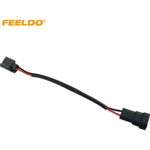 FEELDO 10Pcs Power Cord Wire Harness For Mitsubishi Factory Original D2 OEM Xenon HID Ballast