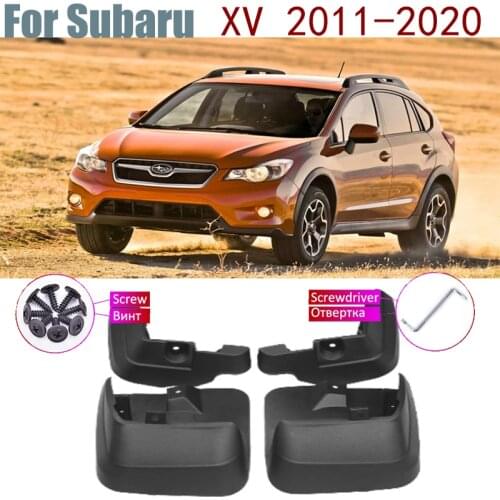 Fender Mud Guard Splash Flaps Mudguards Accessories Mudflap For Subaru XV Crosstrek 2011 2012 2013 2014 2015 2016 2017 2018-2020