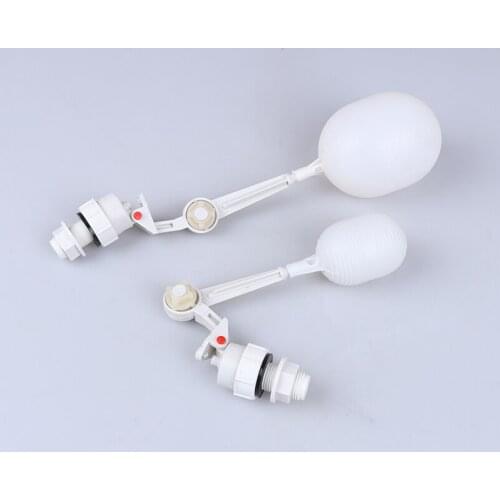 3/8"-6mm Mini Floating Ball Valve Aquarium Fish Tank Float Valve Water Tank Level Control Multi Direction Installation Ball Cock