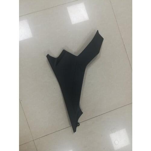 Motorcycle Black Fiber Tank Side Cover Panels Fairing Fit For Kawasaki Ninja400 EX400 2017 2018 left or right side cover