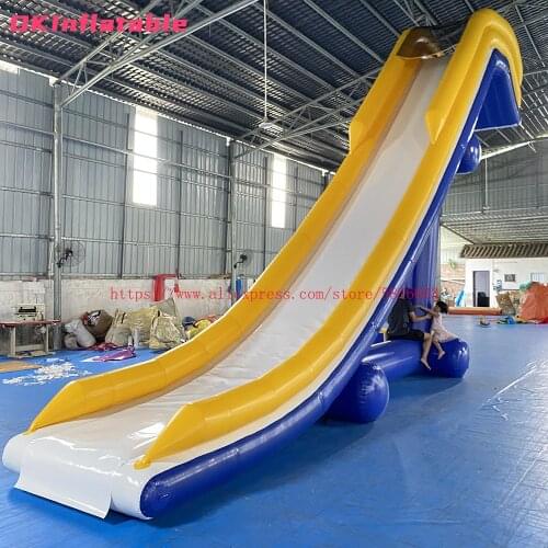 Freestyle Inflatable Yacht Slide For Yacht / Cruiser Ocean Super Sea Water Slide For Ocean Yacht Boat