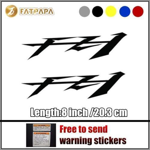 Motorcycle bike Fuel tank Wheels Fairing notebook Luggage helmet MOTO Sticker decals For Yamaha Fazer FZ1 1000