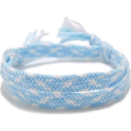 2021 new woven bracelet cotton hand rope simple hand-knitted rope original design niche fashion mens and womens bracelets