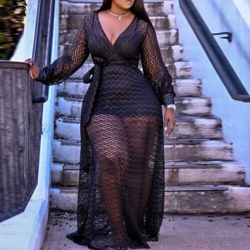 Polyester Mesh See-through Sexy Dress 2 Piece Matching Set Women Black Suspenders Vest Two-piece Set Night Club Party Dress