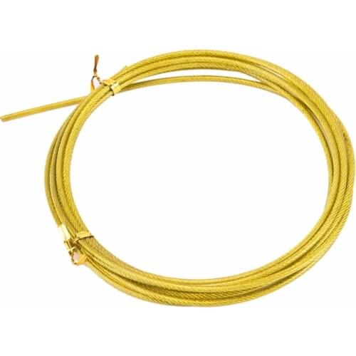 1 PCS Professional 2.5M Athletics Skipping Rope Crossfit Replaceable Wire Cable Speed Jump Ropes 5 Colors