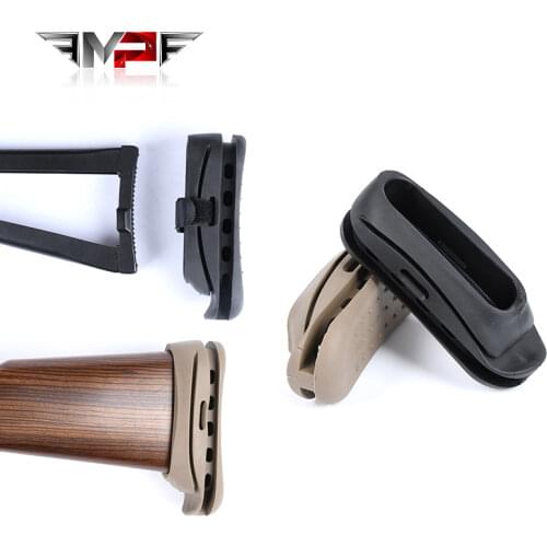 WADSN Tactical Shockproof Rubber AK 74 Stock Pad AK47 74U SVD Recoil BUTT Stock Pad Paintball Rifle Gun Airsoft Accessories