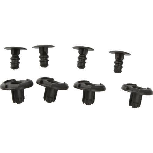 30pcs Bumper Fender Fastener Retainers Trim Clips For Honda 91501-S04-003