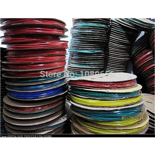 18MM Heat shrinkable tube heat shrink tubing Insulation casing 100m a reel red green yellow black bule