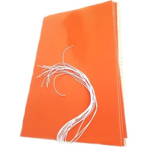 600*1200*1.5mm 220V 1400W Silicone Vacuum Box Heater adhesive 1 side 1000mm lead wire