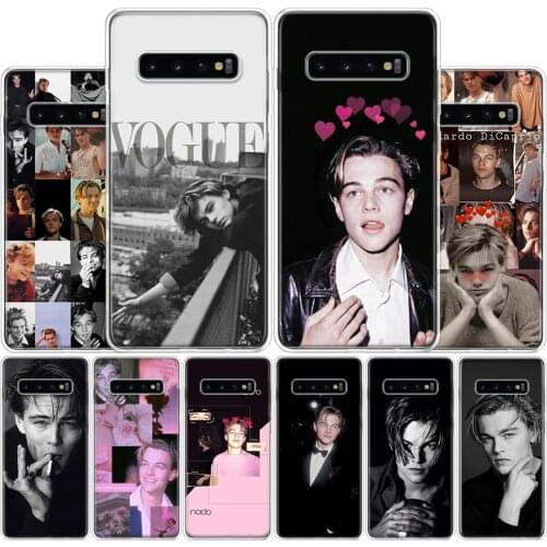 Leonardo Dicaprio Young Cover Phone Case For Samsung Galaxy A51 A71 A70 A50 A40 A30 A20E A10S A41 A21 A01 A6 A7 A8 A9 Plus Coque