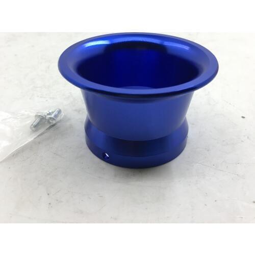 SherryBerg carburettor carb air horn Billet 2" Velocity Stack Keihin PE 28PWK OKO 30 TK Carburetor Intake 50mm blue trumpet