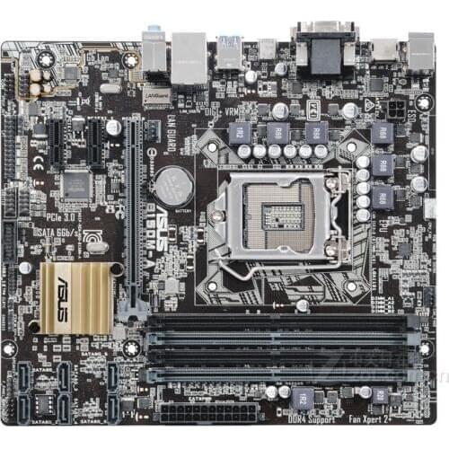 Desktop motherboard for ASUS B150M-A DDR4 LGA 1151 64G USB3.0 DVI VGA HDMI motherboard used desktop mainboard PC on sales