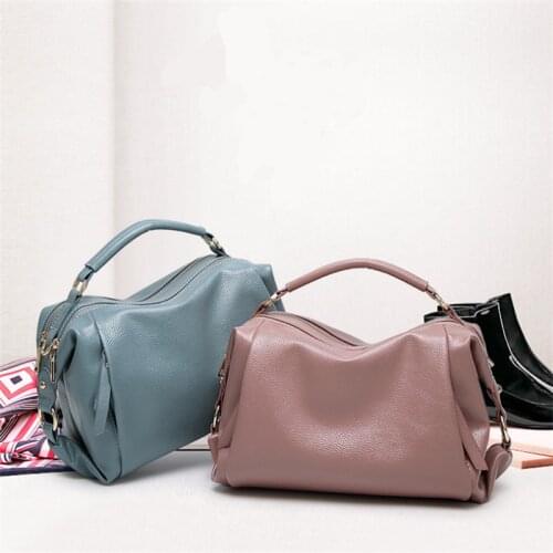 Fashion Simple Womens Shoulder Bags New Solid Casual Crossbody Bags For Ladies Zipper Handbags Blosa