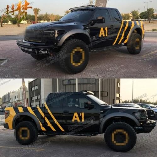 Pickup truck stickers FOR Ford Raptor F150 body exterior personalized custom off-road decals