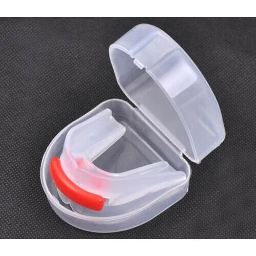 New Silica gel teeth Bruxism protection Boxing basketball Sport mouth guard