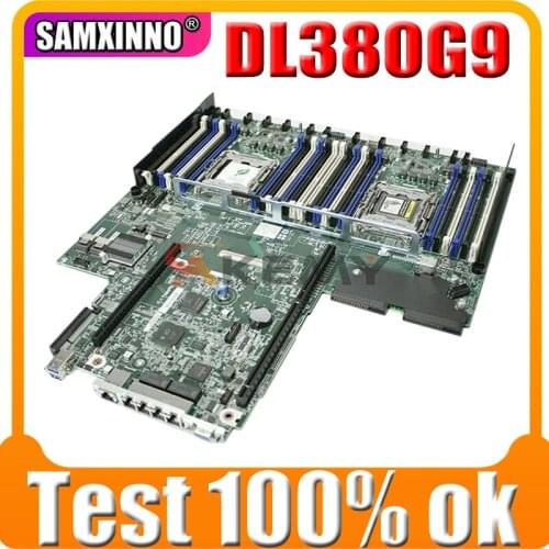 Original High quality For HP DL380G9 DL360G9 Gen9 Server Motherboard 775400-001 729842-001 DDR4 LGA2011 MB 100% Tested Fast Ship