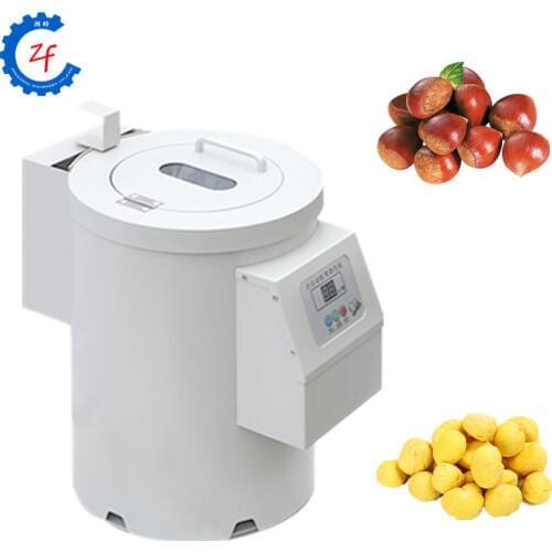 Commercial chestnut processing equipment chestnut opening shelling peeled machine