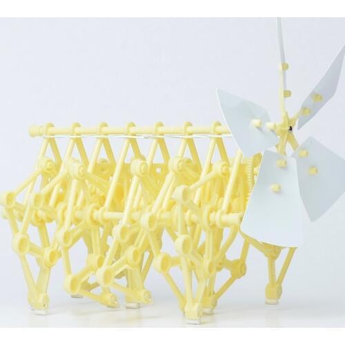 Wind bionic walking robot wind energy puzzle toys robots wind power machinery beast