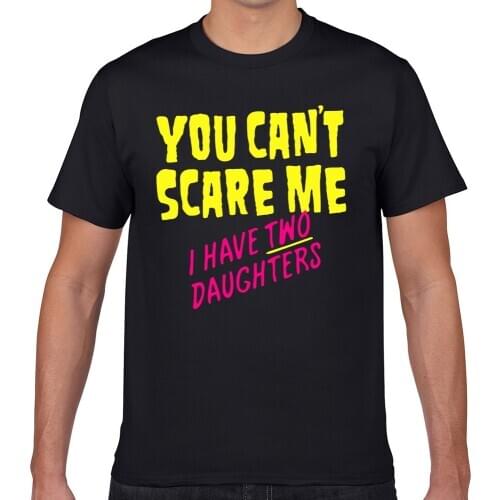 Tops T Shirt Men you cant scare me Vogue Vintage Geek Cotton Male Tshirt XXXL