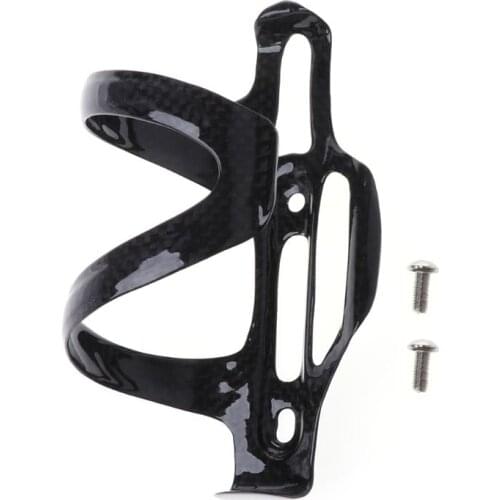 Full Carbon Fiber Bicycle Bike Water Bottle Holder Adjustable Side Open Cage Kit