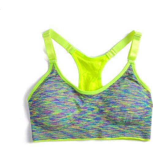 Women Fitness Yoga Sports Bra for Running Gym Straps Padded Top Athletic Vest Quick Dry Sport bra for women 4 colors