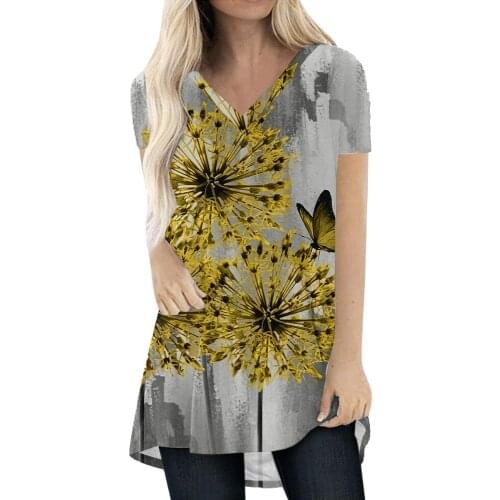 2021 Summer Soft Short Dress Women Casual Home Dress Fashion 3D Print Female Short Sleeve V-Neck Ladies Loose Mini Dresses