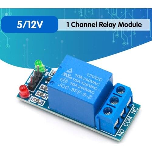 1PCS 12V low level trigger One 1 Channel Relay Module interface Board Shield For PIC AVR DSP ARM MCU Arduino