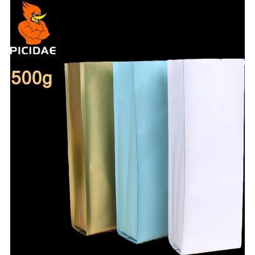 500 G Cereal Jujube Nut Snack Cookie Casual Food Packing Bag 1 Pound Aluminum Foil Heat Up Open Top Seal Four Side Stand Organ