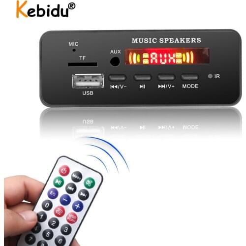 Bluetooth MP3 Player Decoder Board BT5.0 Music Receiver Car Kit FM Radio TF USB 3.5 Mm AUX Audio Recorder For Iphone 11 Pro