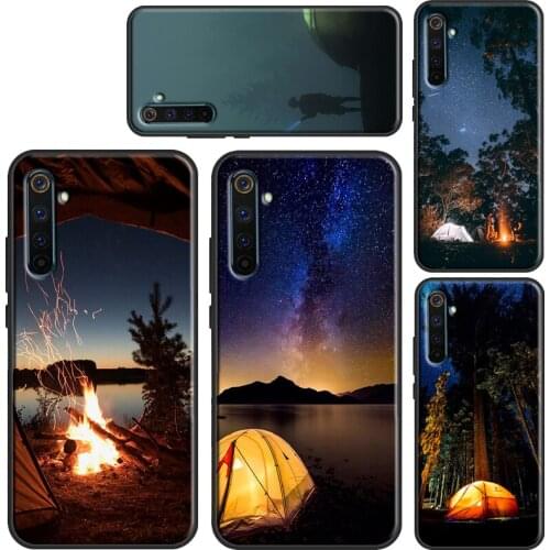 Camping Nature Mountain Case For OPPO Realme 8 Pro 6 7 Q3 Pro C3 C11 C15 C21 GT OnePlus 8 Pro 9 Pro 7T 8T 9R Cover