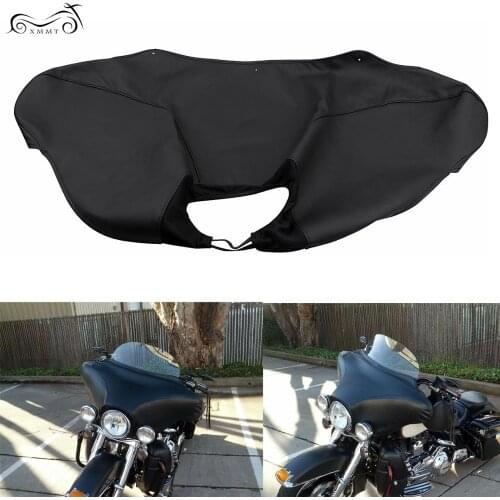 Black Batwing Front Fairing Cover Bra For Harley Electra Street Glide FLHT FLHX 1996-2013 Classic FLHTC Police FLHTP
