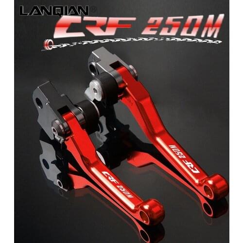 For Honda CRF250M Motorcycle Dirt Pit Bike Motocross Pivot Brake Clutch Levers CRF 250M CRF 250 M 2012 2013 2014 2015 2016 2017