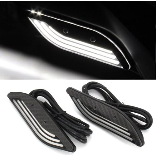 For YAMAHA MT09 TRACER FJ-09 MT-09 TRACER 2014 - 2017 Motorcycle hand guard Decorative lights Knuckle Guard LED Kit