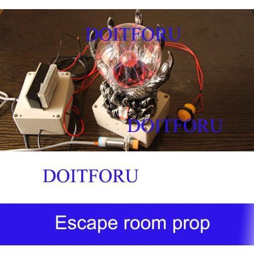 Electromagnetic Access room escape place lose treasure-sword back magic claws rotate hands to open lock run away chamber