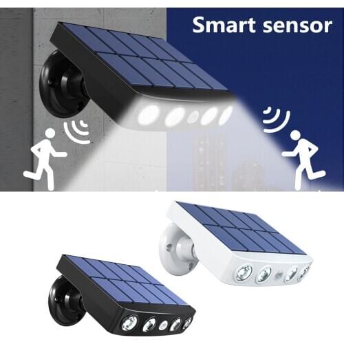 Induction Smart Sensor Solar street Lamp Home Garden Lawn Garden Outdoor Security Wall Lamp Lighting