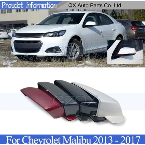 CAPQX Rearview Mirror Cover Shell Lid For Chevrolet Malibu 2013 2014 2015 2016 2017 Outside Mirror Lid Mirror Shell Housing