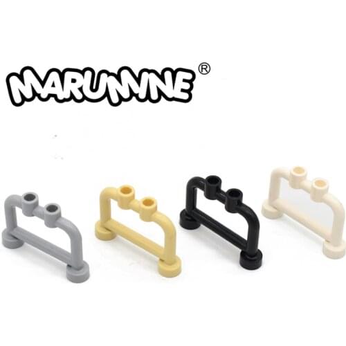 MOC Bricks Bar 1x4x2 with Studs 4083 Rail Fence 20PCS City View DIY Creative Building Block Assembles Particles Educational Toy