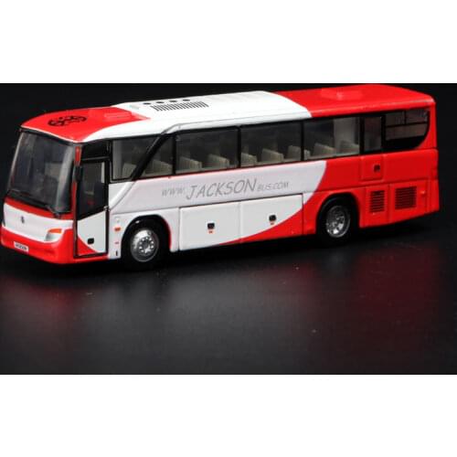 Diecast Alloy Model Metal Travel Tour Bus Collection Decoration Souvenir Ornaments Display Vehicle Toy Boy Gifts Show