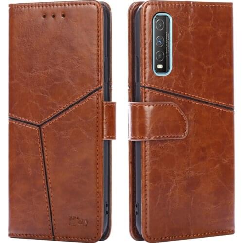 Fashion Wallet Case for VIVO Y70S Y51S Cover Leather TPU Cover for VIVO IQOO U1 Flip Case Stand Phone Pouch Card Slots Magnetic