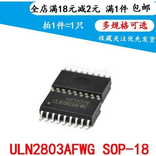 New Original ULN2803AFWG Darlington Transistor Array 8NPN Patch SOP-18