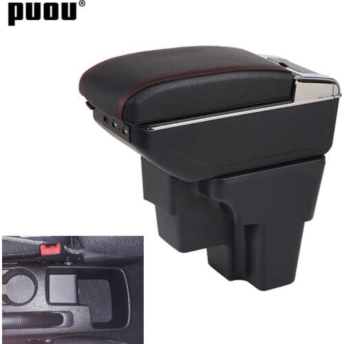 Armrest Box For KIA STONIC Rotatable Central Console Storage Ashtray USB Charging with Automobi