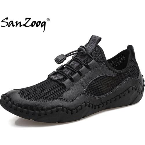 Sanzoog Mens Breathable Sneakers