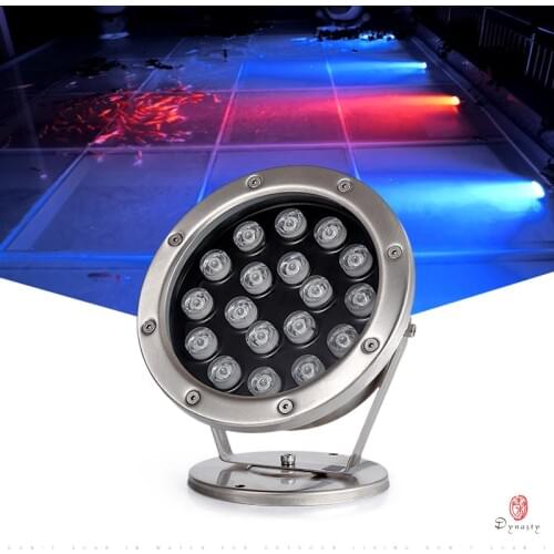 LED Underwater Lights Outdoor Landscape Decorative Spotlight IP68 Rates Fountain Lamp Waterproof Lawn Lamp 12V/24V/220V Optional