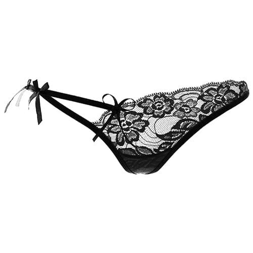 New Women Sexy Lace V-string T-back Briefs Panties Thongs G-string Underwear 6RC7 7GBP