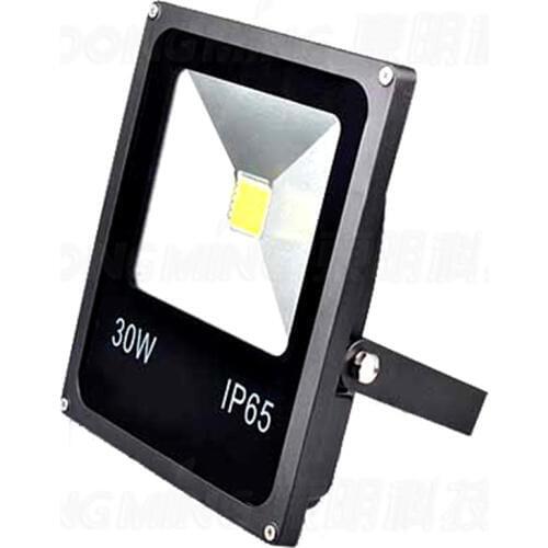 Led Flood Outdoor Floodlight Lamp 85-265V 30W LED Flood light high quality refletor led Spotlight RGB black shell