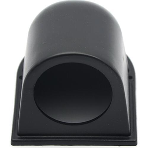DepoTuning Universal Black 52mm Single Dash Gauge Pod Mount Holder For Car Gauge