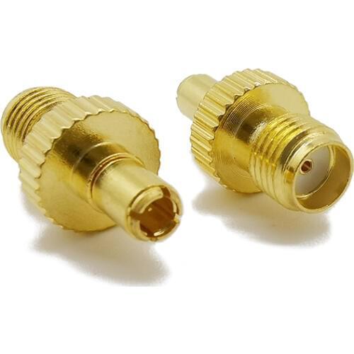1Pcs TS9 Male Plug to SMA Female connector M/F WIFI Wireless CCTV connector for 3G USB Modem Gold Plated RF Connector Adapter